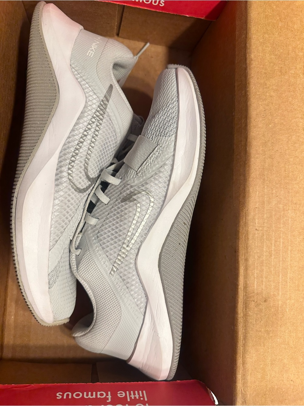 Nike MC Trainer 2 Shoes- Light Gray